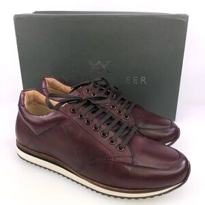 Anthony Veer Barack Oxblood Leather Shoes Size 11